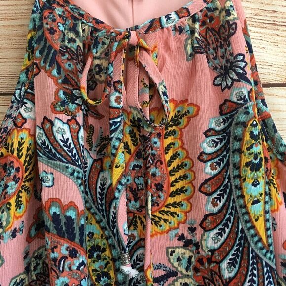 AS U WISH DRESS IN CORAL PAISLEY PRINT‎ - Picture 7 of 7